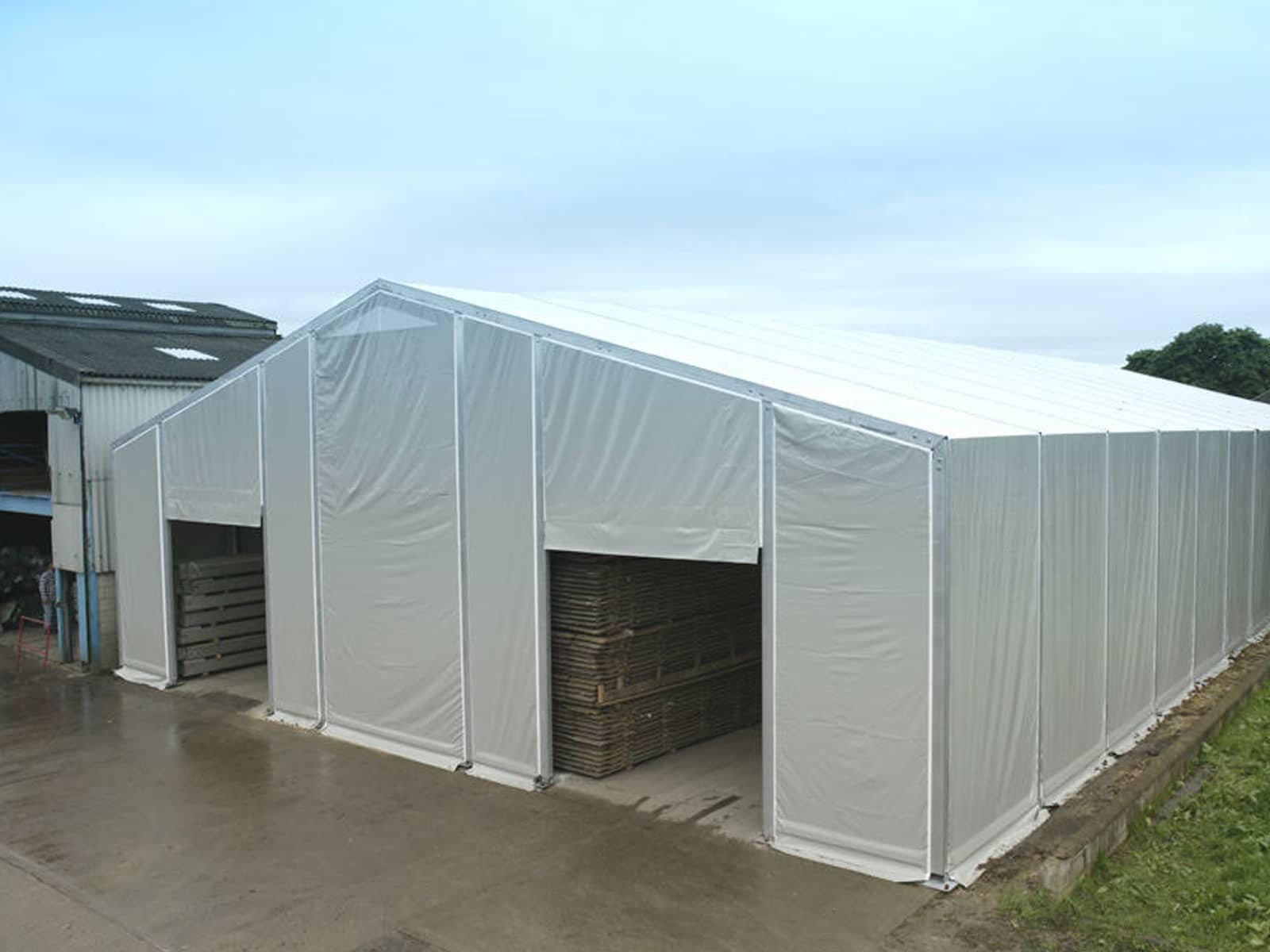 Lightweight Industrial Temporary Buildings Temp Re Build Ltd